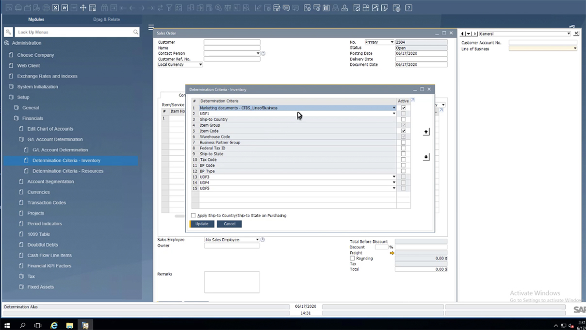Screenshot_Using Advanced GL Account Determination in SAP