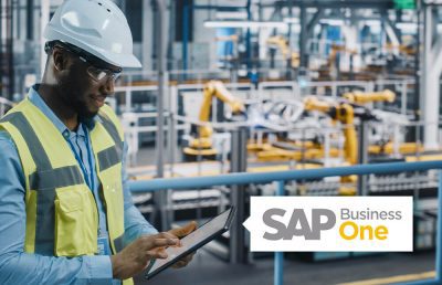 sap business one for manufacturing business header